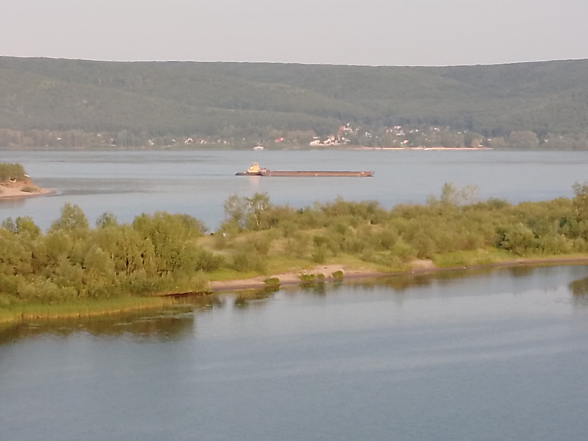 Затон на "Электроне" со стороны п. Южный".