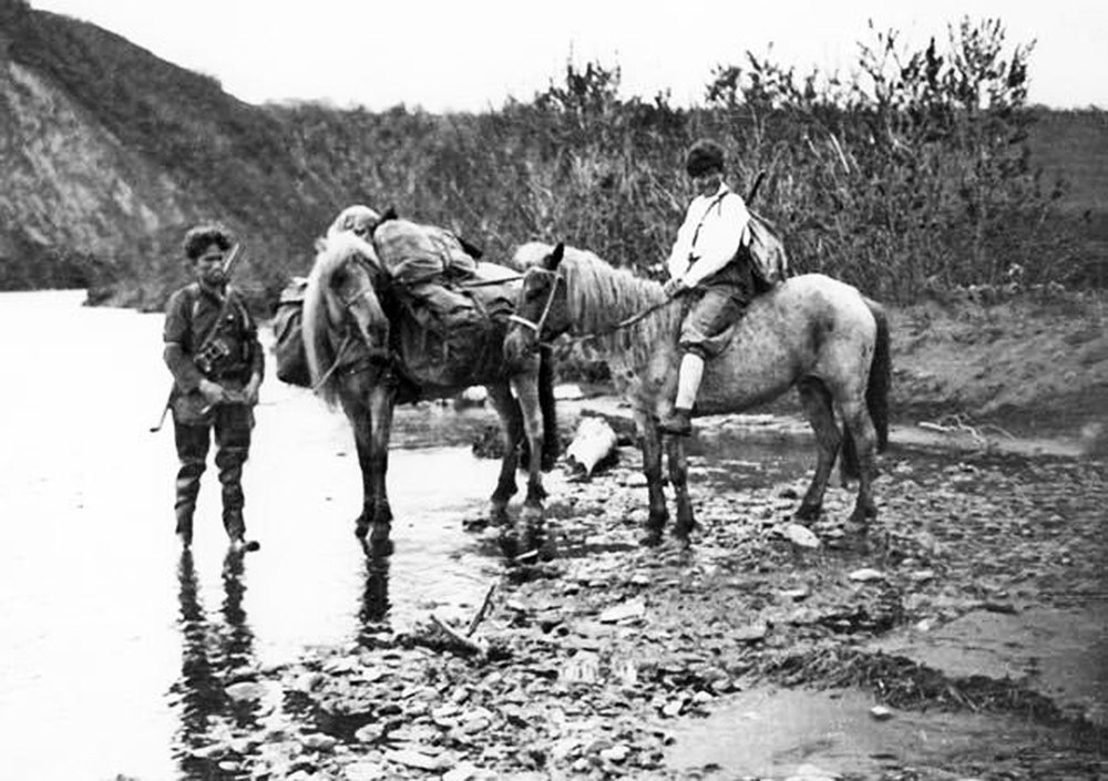 Т. Устинова и А. Крупенн. 1941 год, фото: Юрий Аверин