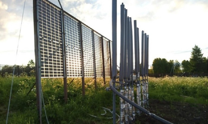    «Холодильник» для земли