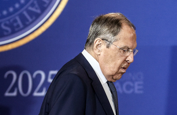    Министр иностранных дел РФ Сергей Лавров.Сергей Булкин/ТАСС