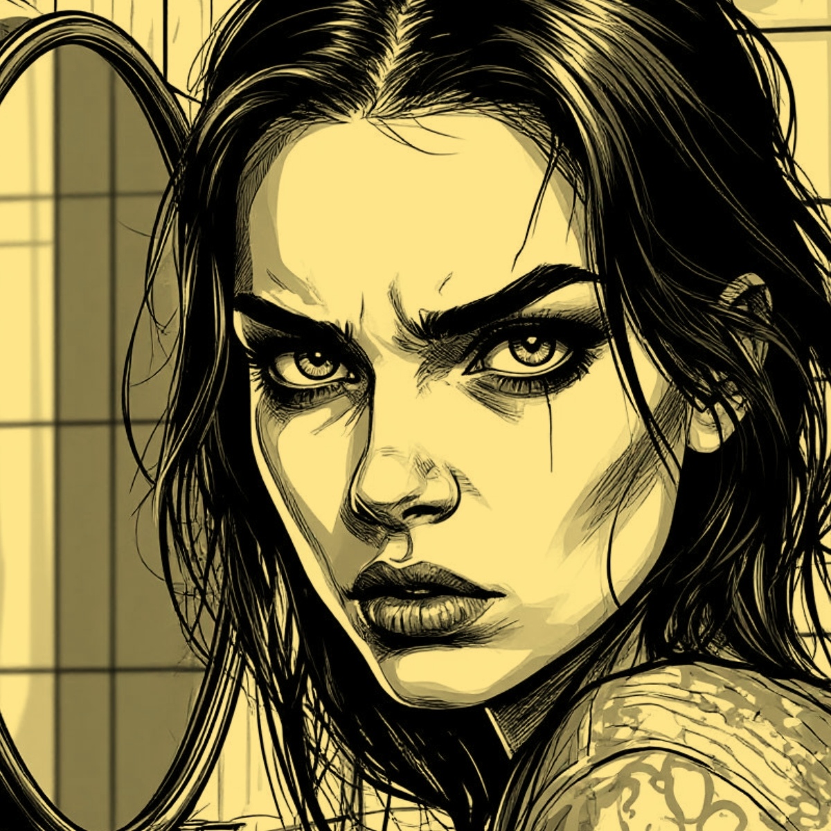 Потом я увидела то, что видит моя мама... Я не её дочь, и мама это знает.