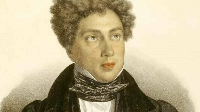 Портрет французского писателя Александра Дюма