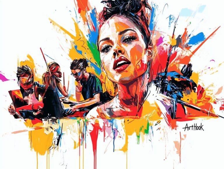    Интерактивное искусство на мероприятии: как создать незабываемый опыт и вовлечь гостей в совместное творчество Art-Hook.Ru