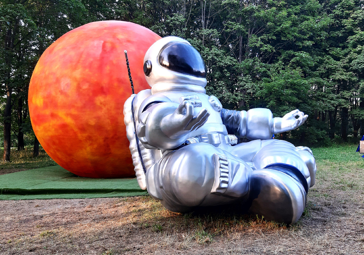 Лето 2025 в Москве. Форум-фестиваль «Москва 2030. Территория будущего» в парке 50-летия Октября. Ловлю свой Дзен)))