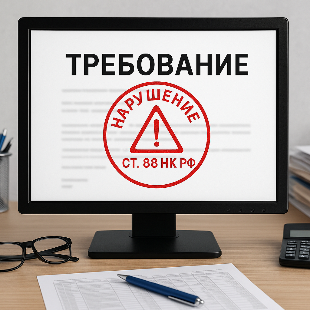 Вы подали уточнённую декларацию — и тут же прилетело требование? Часто это прямое нарушение ст. 88 НК РФ. Показываем, когда требование незаконно, как грамотно отказать и не нарваться на доначисления.