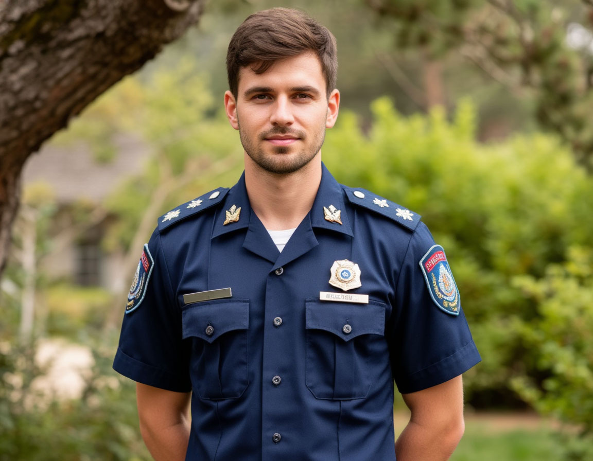 Шедеврум, что выдал. Целитель в погонах.