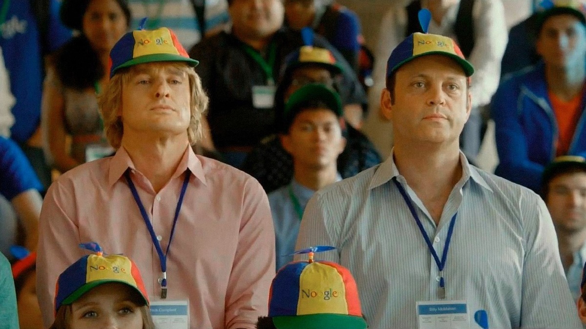 Кадр из комедии «Кадры» (The Internship, 2013)