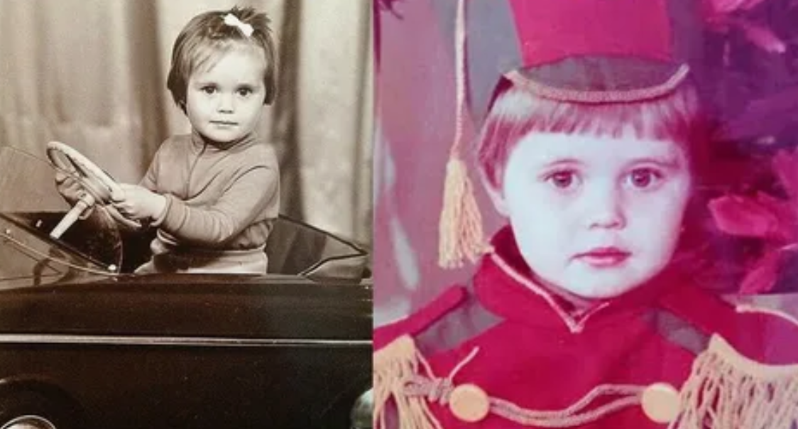 Юля в детстве 