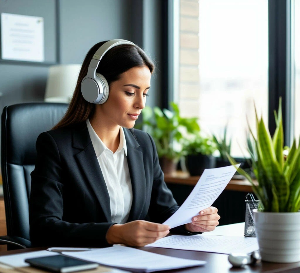 Слушаем в наушниках свой собственный голос.