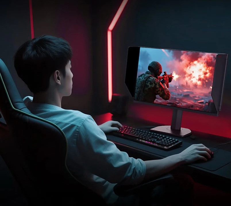    KTC выпустила киберспортивный TN-монитор со «ставнями» от бликов