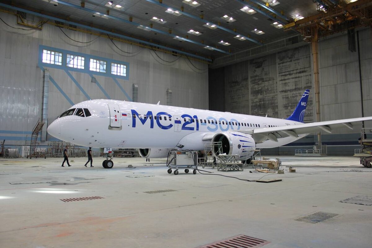   Покраска МС-21-310