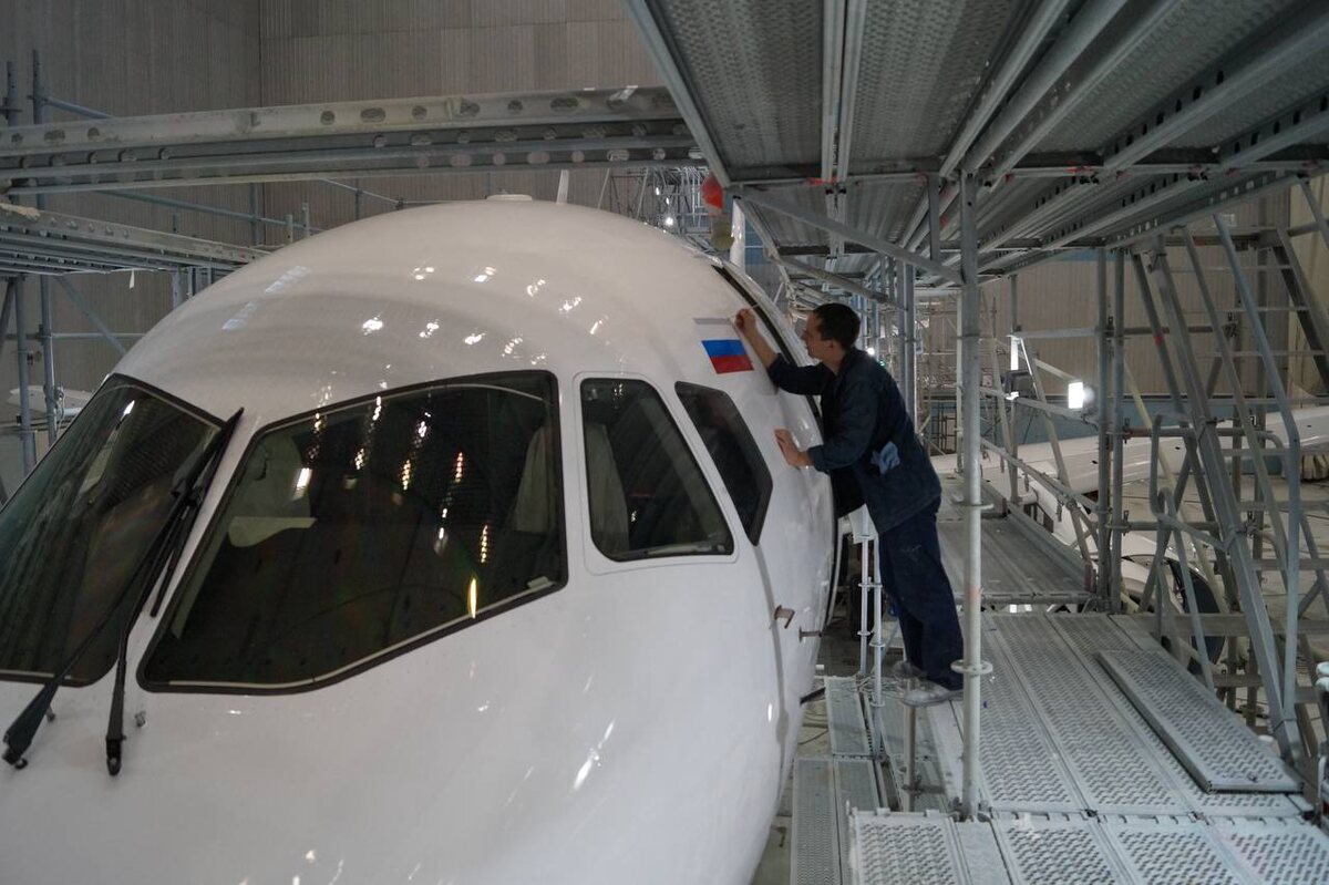   Покраска МС-21-310