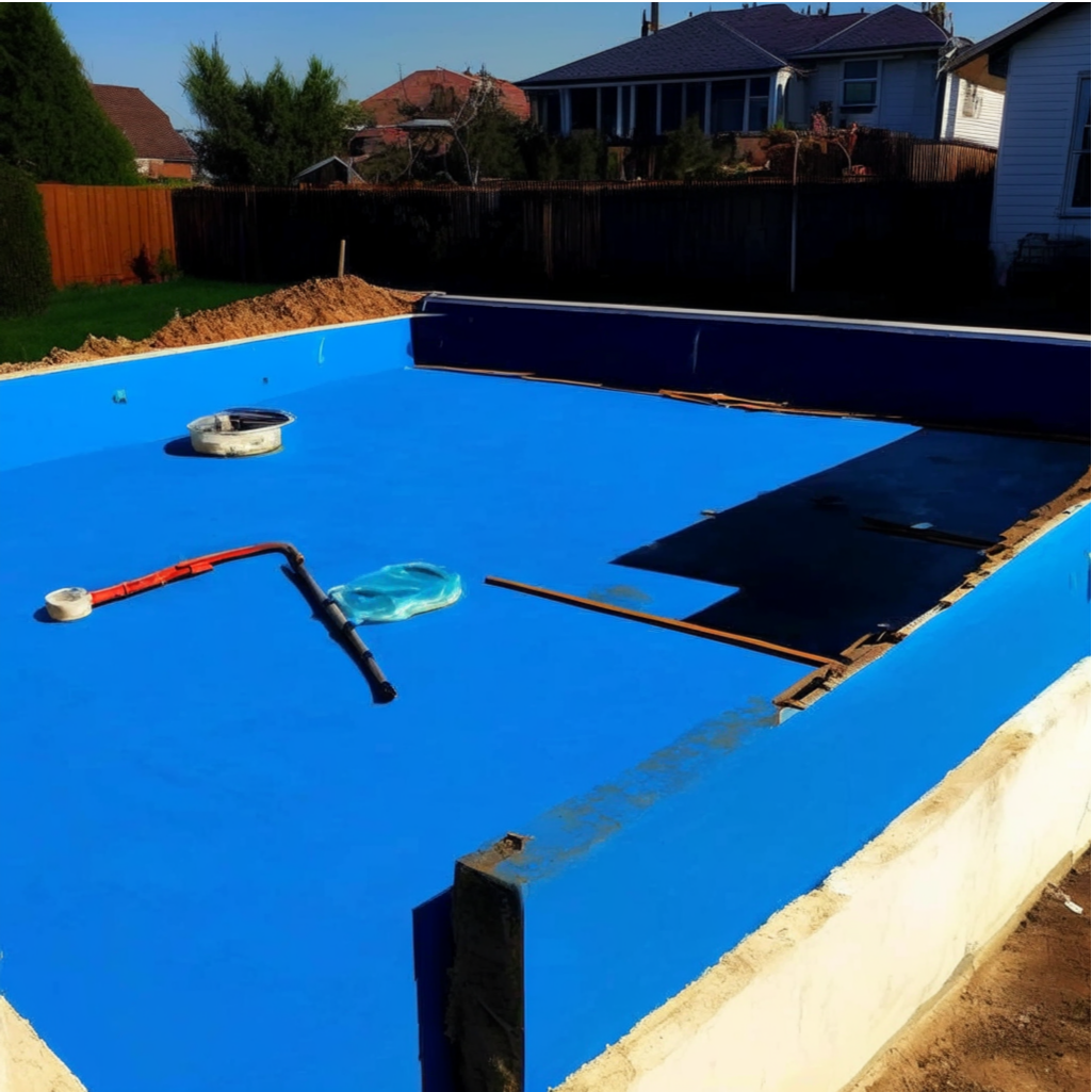 ACRILET 0260: Идеальная Гидроизоляция для Вашего Бассейна и Резервуара! (Синий Цвет, 25 кг)