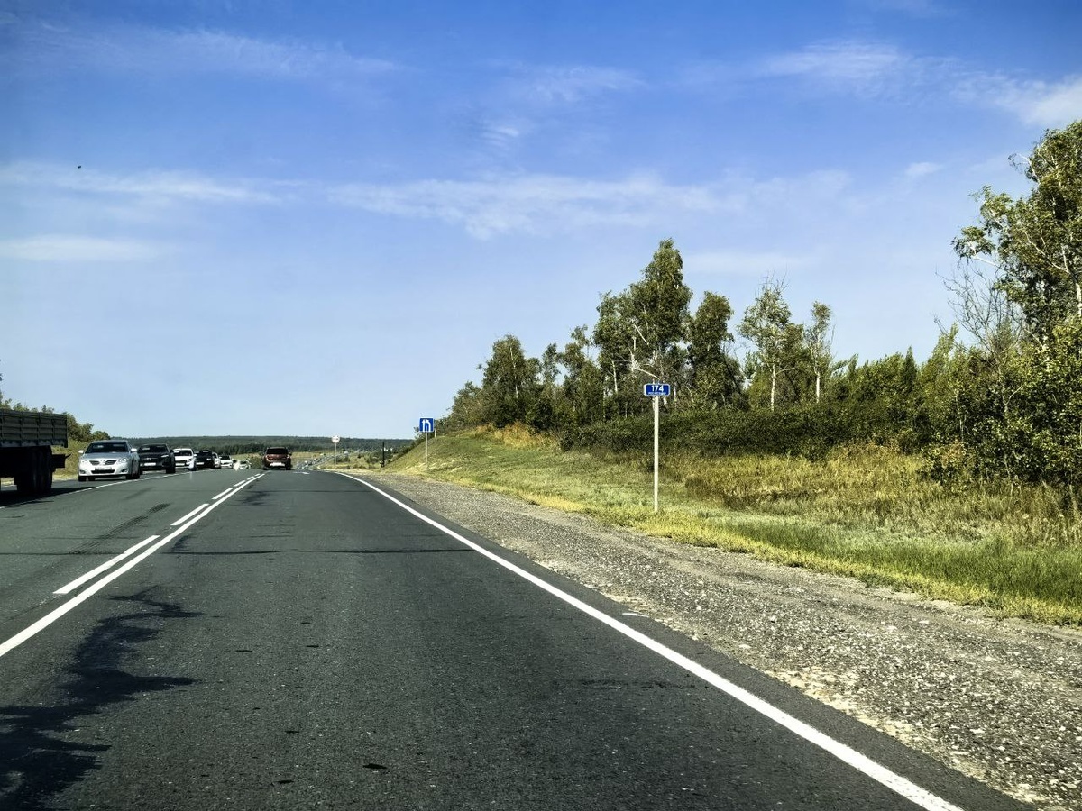 174 км трассы Сызрань-Саратов-Волгоград