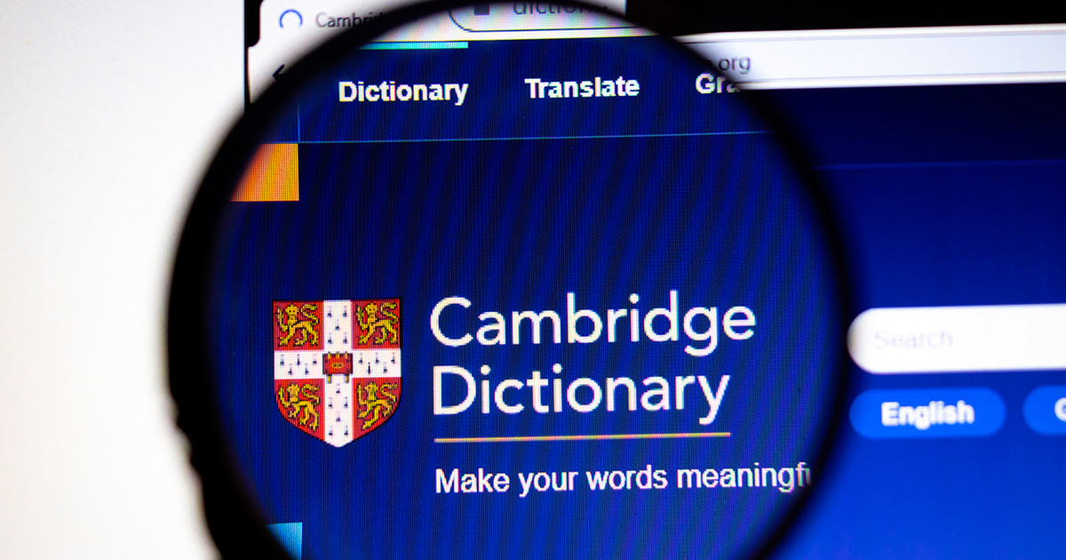    В Кембриджский словарь добавили новые слова (фото 1)