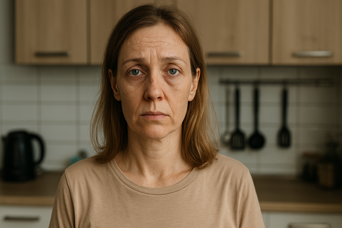 Девушка с дефицитом коллагена