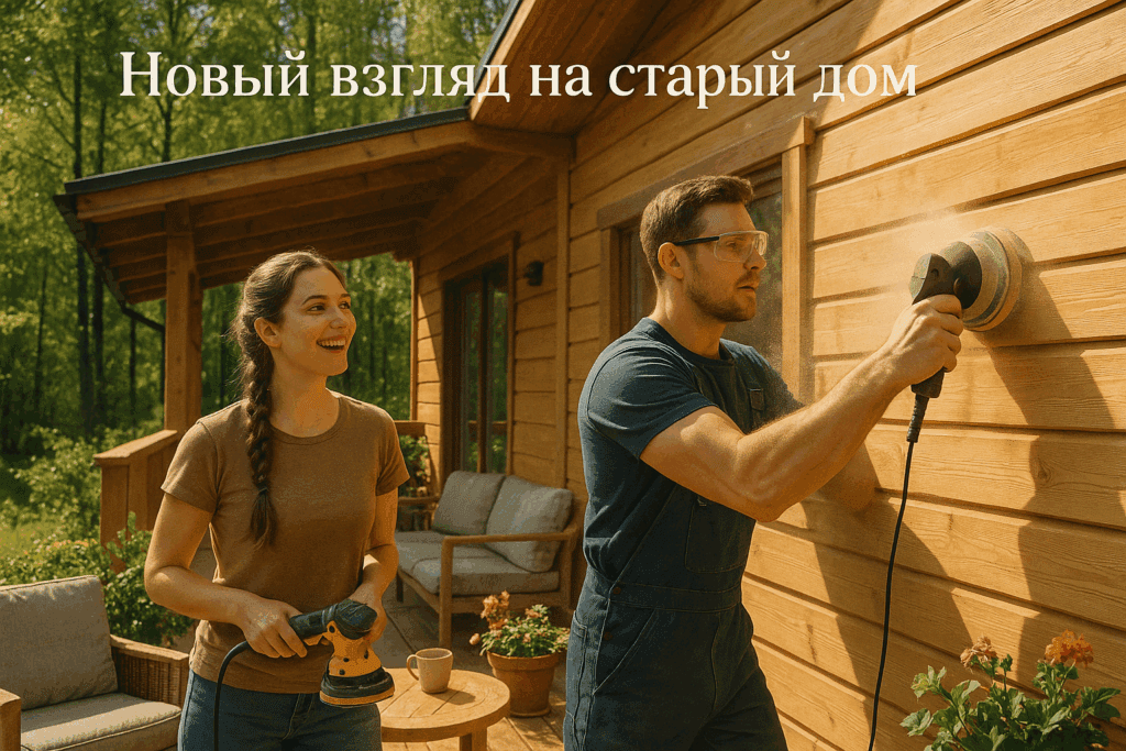    Зачем нужна регулярная шлифовка деревянного дома? genadich