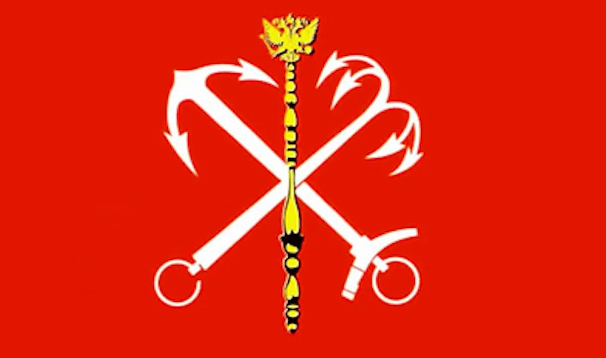 Флаг Санкт-Петербурга