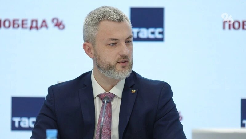    Министр жилищно-коммунального хозяйства Ставропольского края Александр Рябикин Фото: Дмитрий Ахмадуллин / / ИА «Победа26»