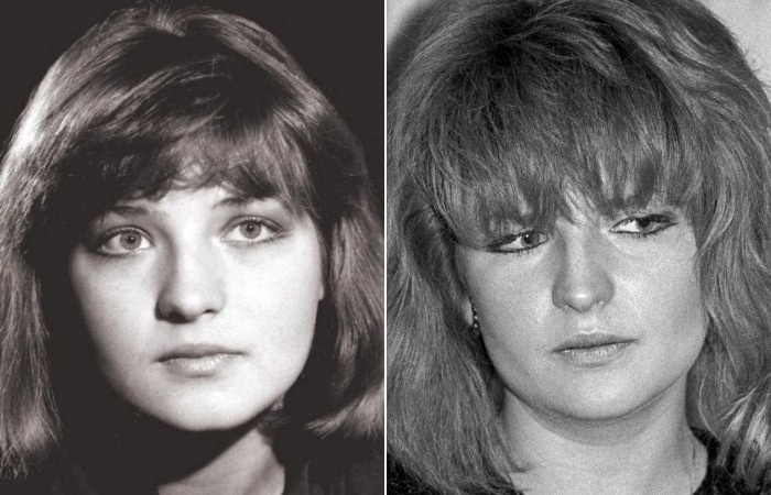 Анастасия в молодости.