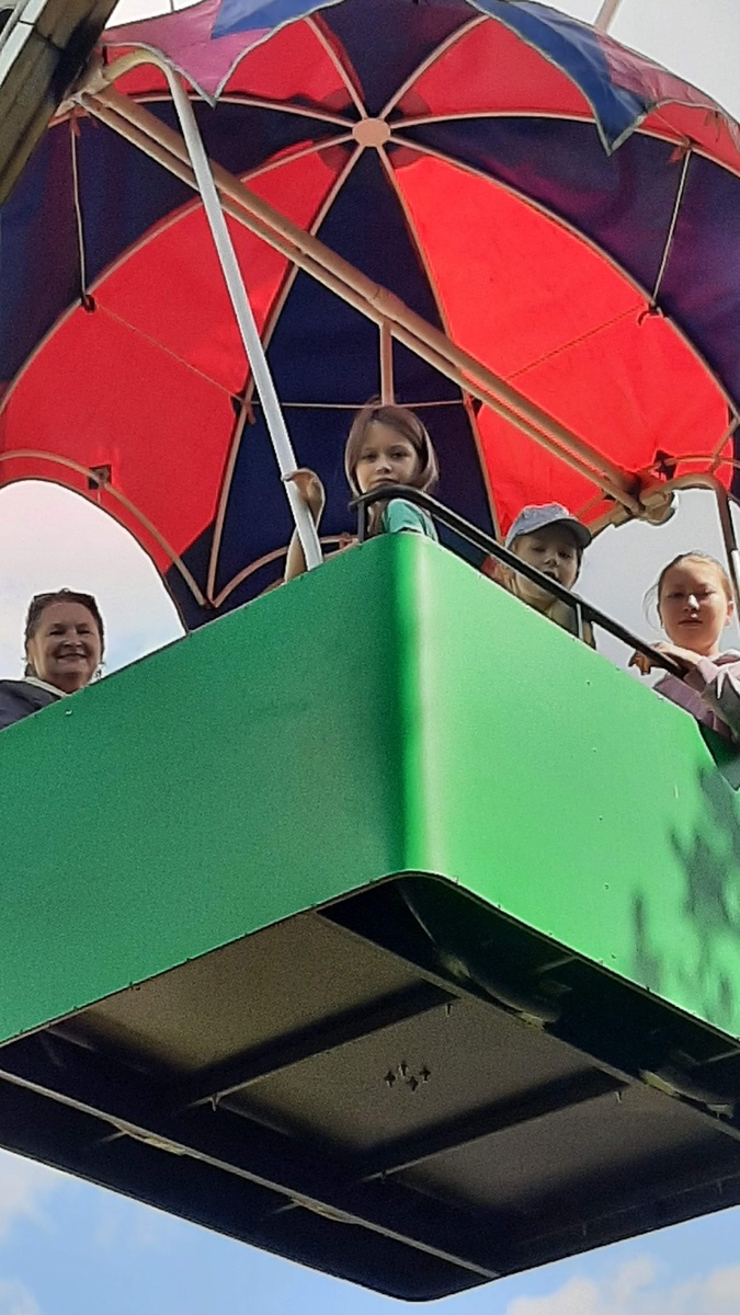 На колесе обозрения 