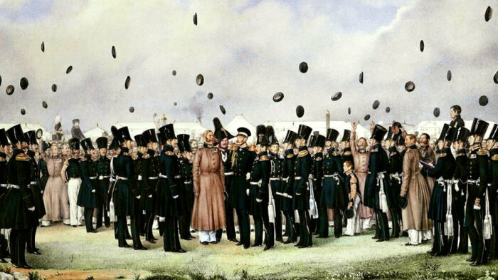 Акварель офицера, поразившая великого князя. / Фото: www.topkartin.ru