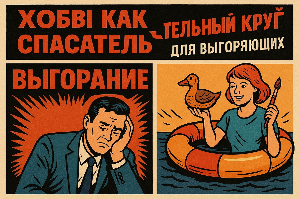 Как хобби спасает от выгорания: 4 лайфхака для восстановления энергии