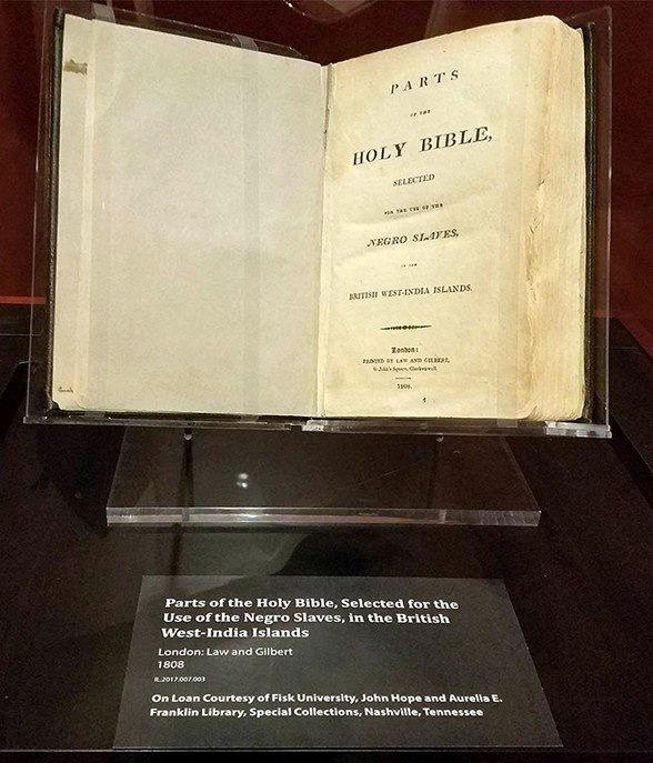 «Библия рабов», лондонское издание 1808 года