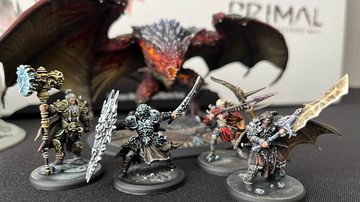 Обзор «Primal. Пробуждение»: настольная Monster Hunter с крутыми миниатюрами