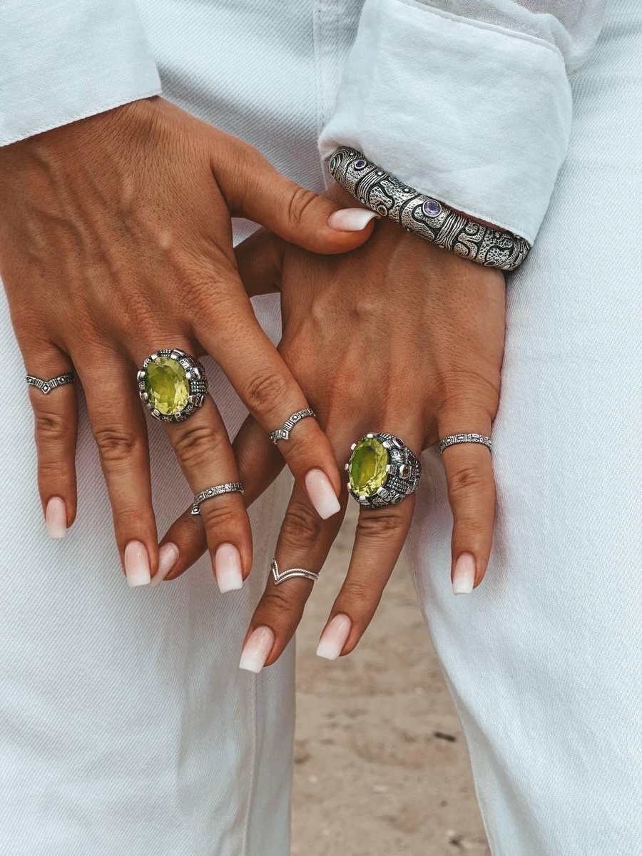 кольцо ELICA с лимонным кварцем