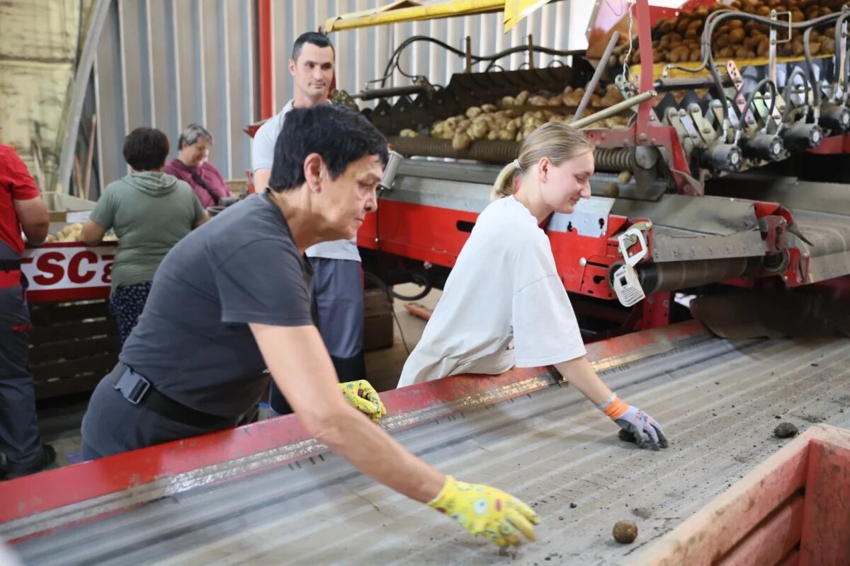    Вениамин Кондратьев посетил передовое КФХ в Тимашевском районе