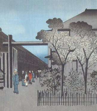 Входные ворота района красных фонарей Ёсивара