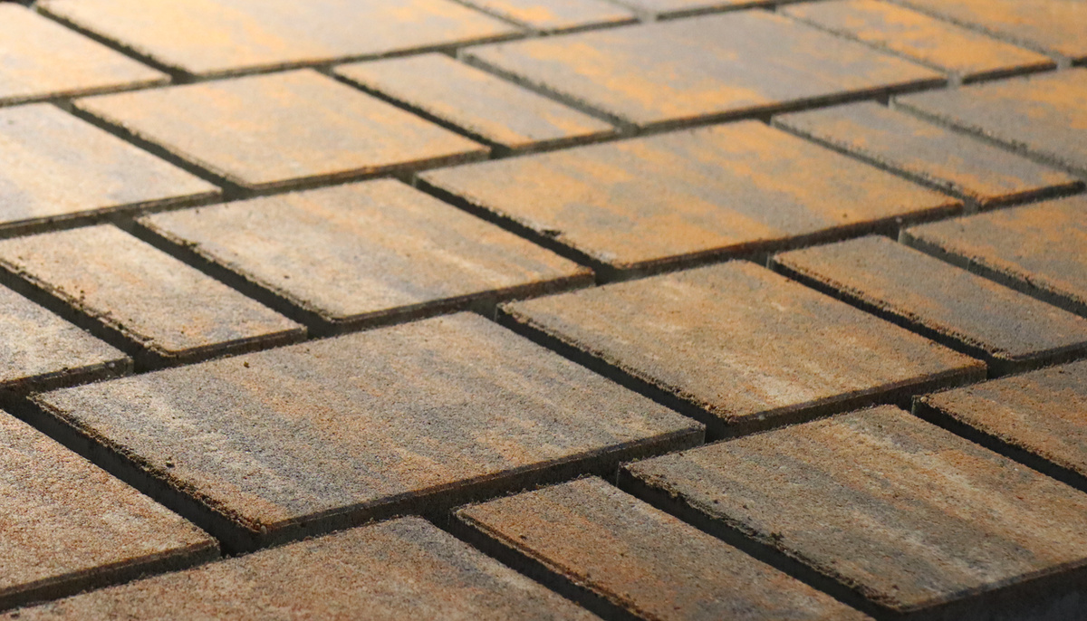 Тротуарная плита Бельпассо на линии