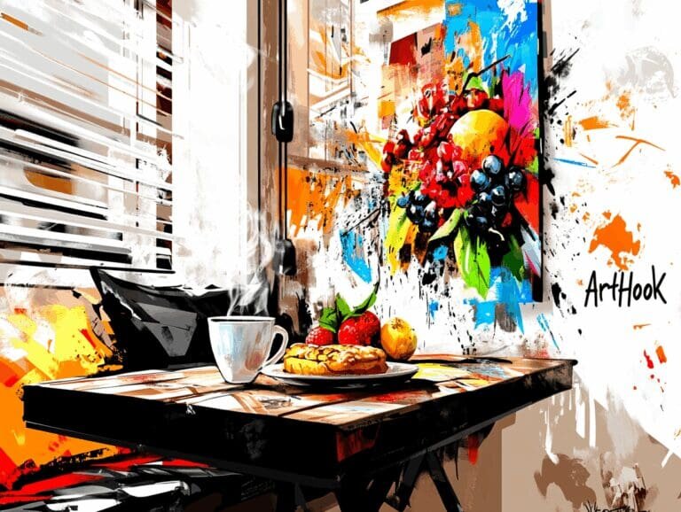    Как выбрать идеальную картину для кухни-ниши: советы, которые преобразят ваше пространство Art-Hook.Ru