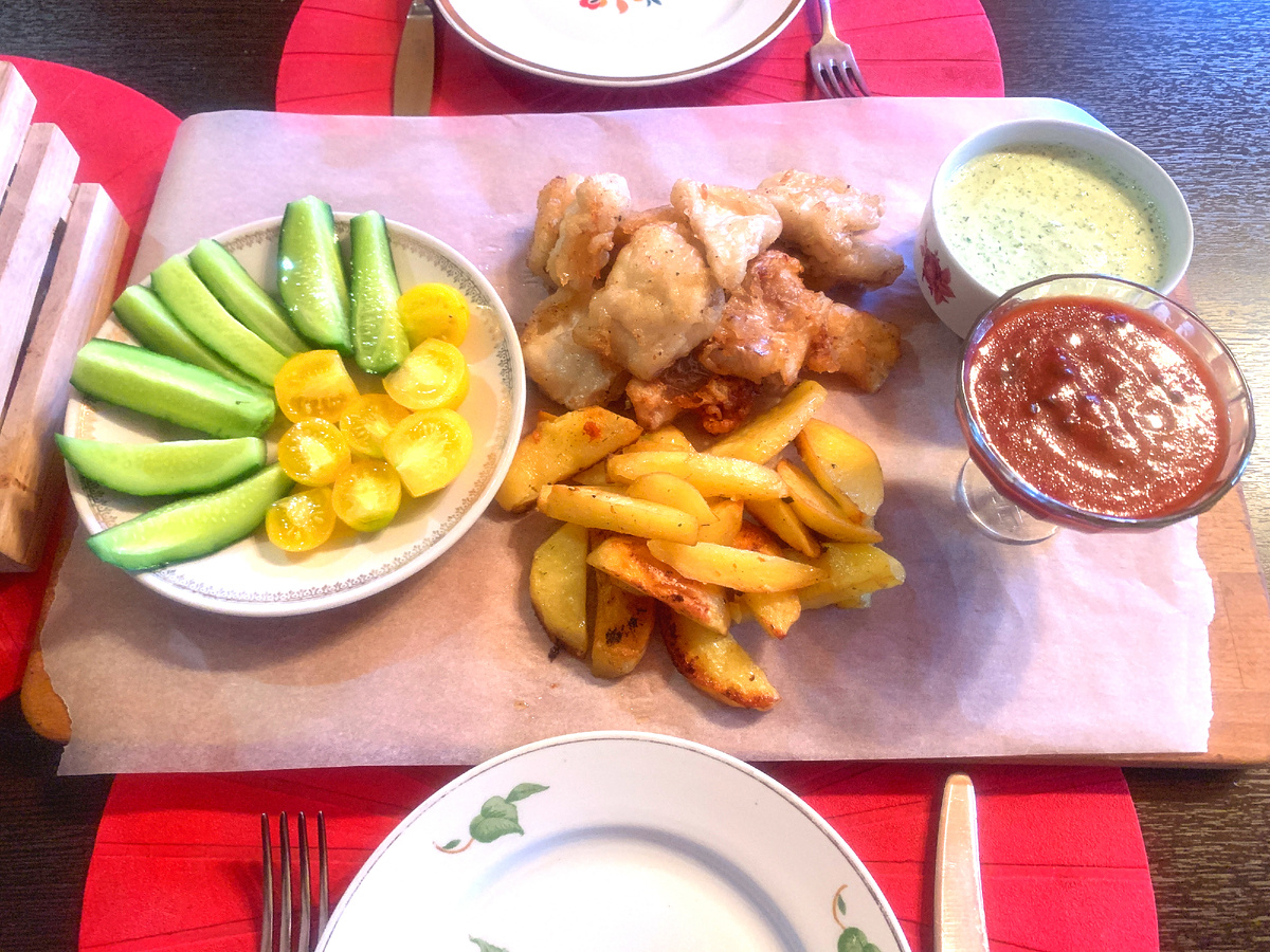 Фиш-энд-чипс по-домашнему