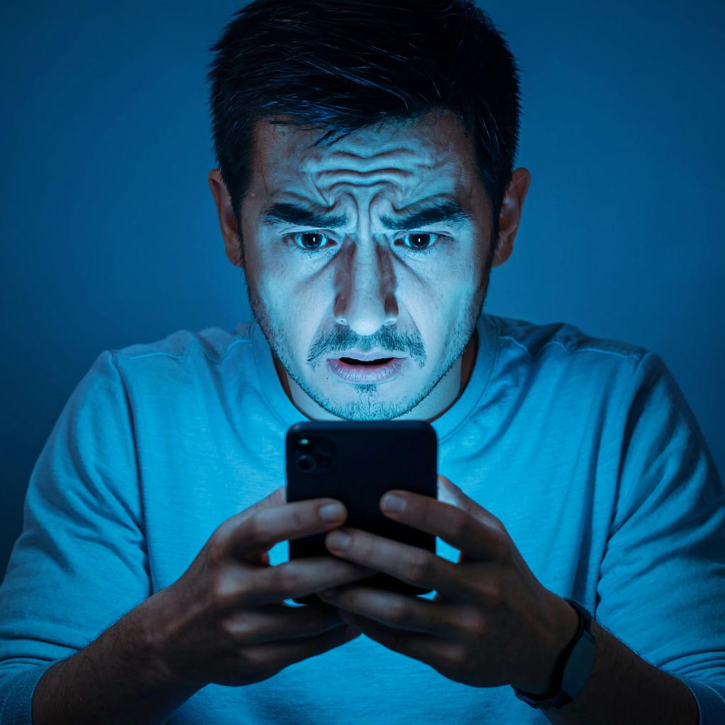 Синий экран по ночам и бессоница