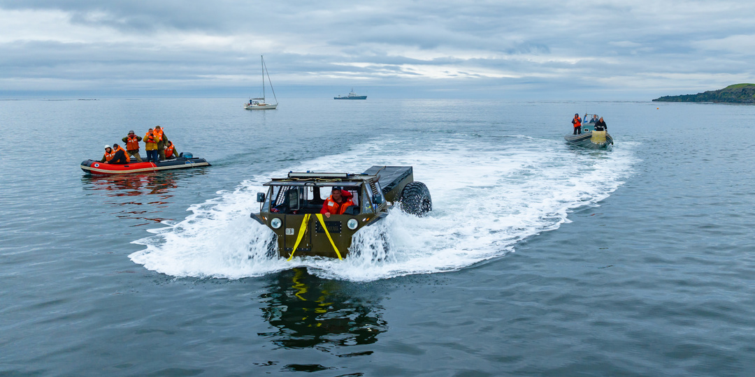 Курганский вездеход ШС-04-02 Fenix — трудяга Курильской экспедиции Русского географического общества