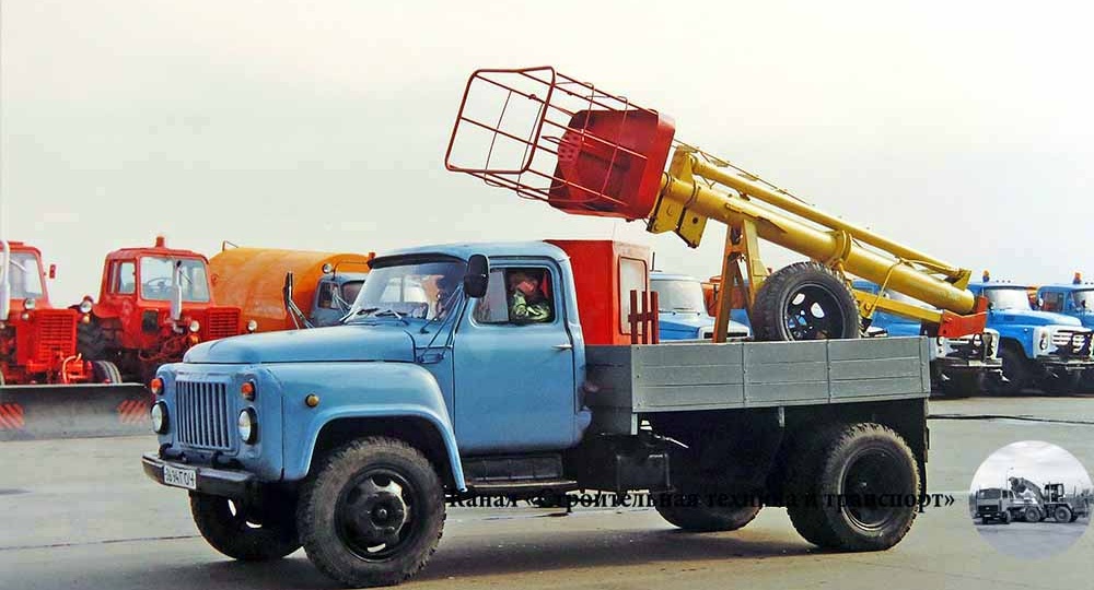 Легендарная советская автовышка