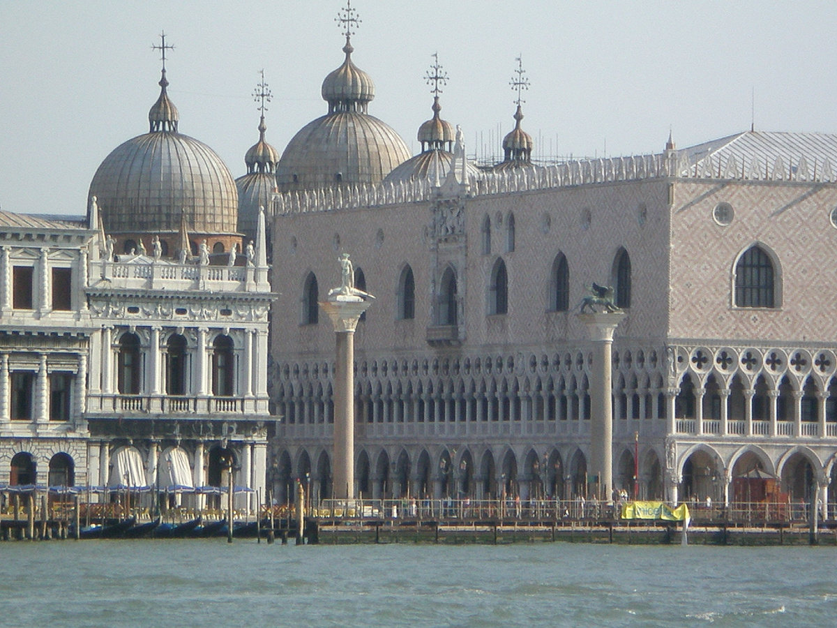 Дворец Дожей, вид с воды