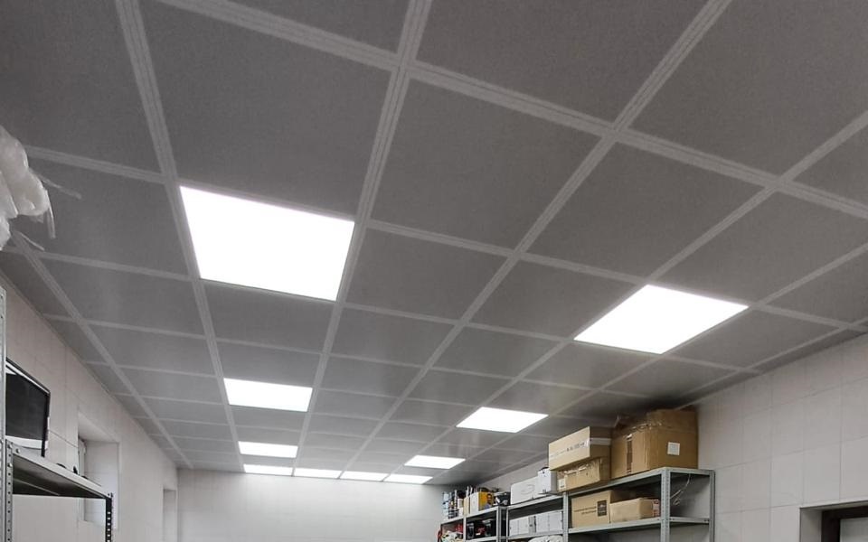 Кассетные потолки перфорированные 