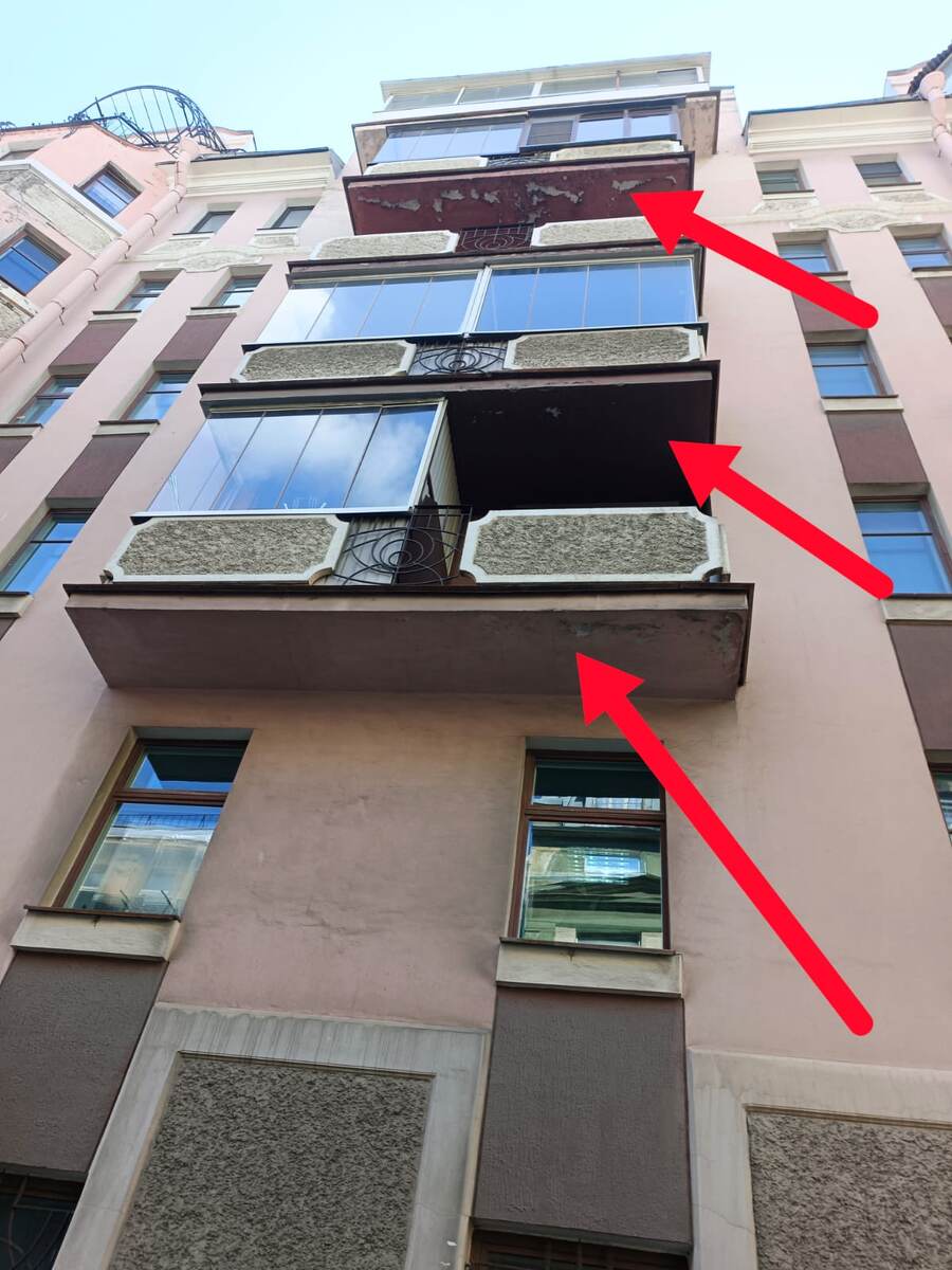 требуется текущий ремонт конструктивных элементов МКД