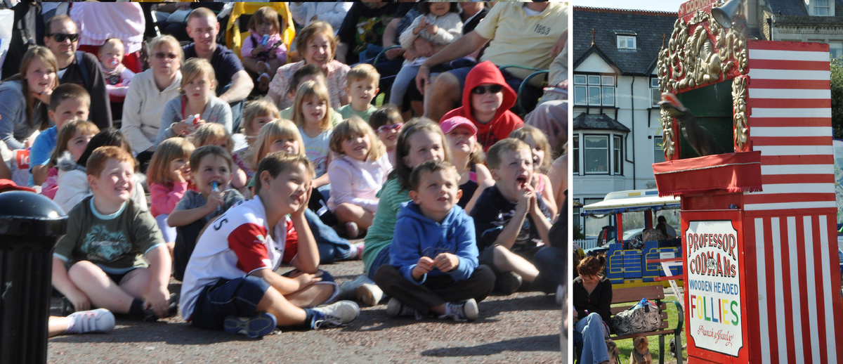 На улочках курорта ХЛАНДУДНА, Уэльс