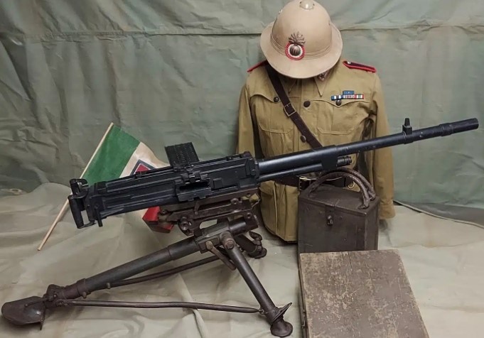 Breda 1937 года широко применялась Королевской итальянской армией в Северной Африке