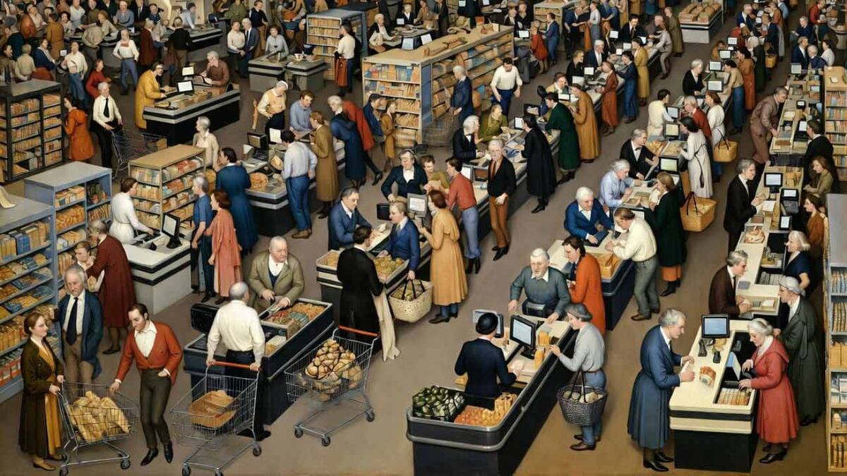 Феномен движения очереди - одно из самых странных и малоизученных явлений природы