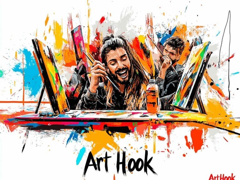    Творческий мастер-класс на корпоративе: как создать незабываемые впечатления и укрепить командный дух Art-Hook.Ru