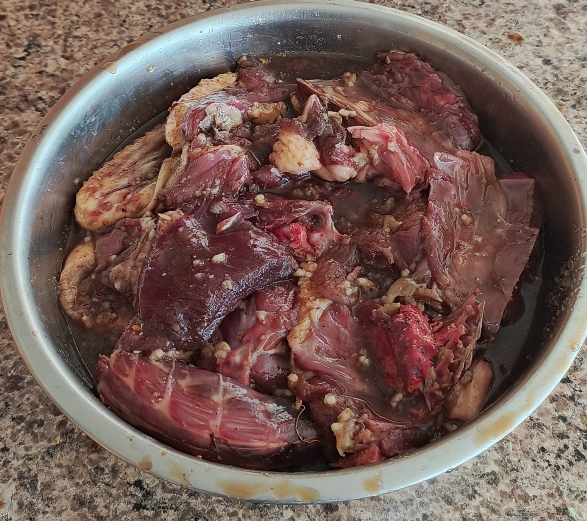 Утка в маринаде.