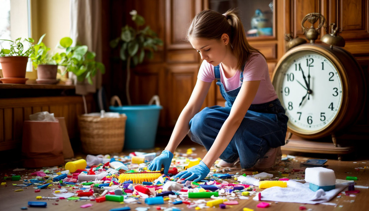 Тратить всего 15 минут на уборку, вместо целого дня - звучит как волшебство!