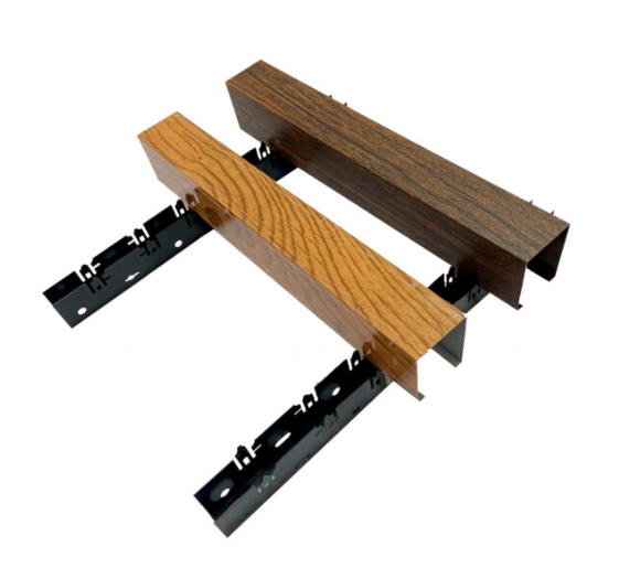 Оцинкованный реечный фасад