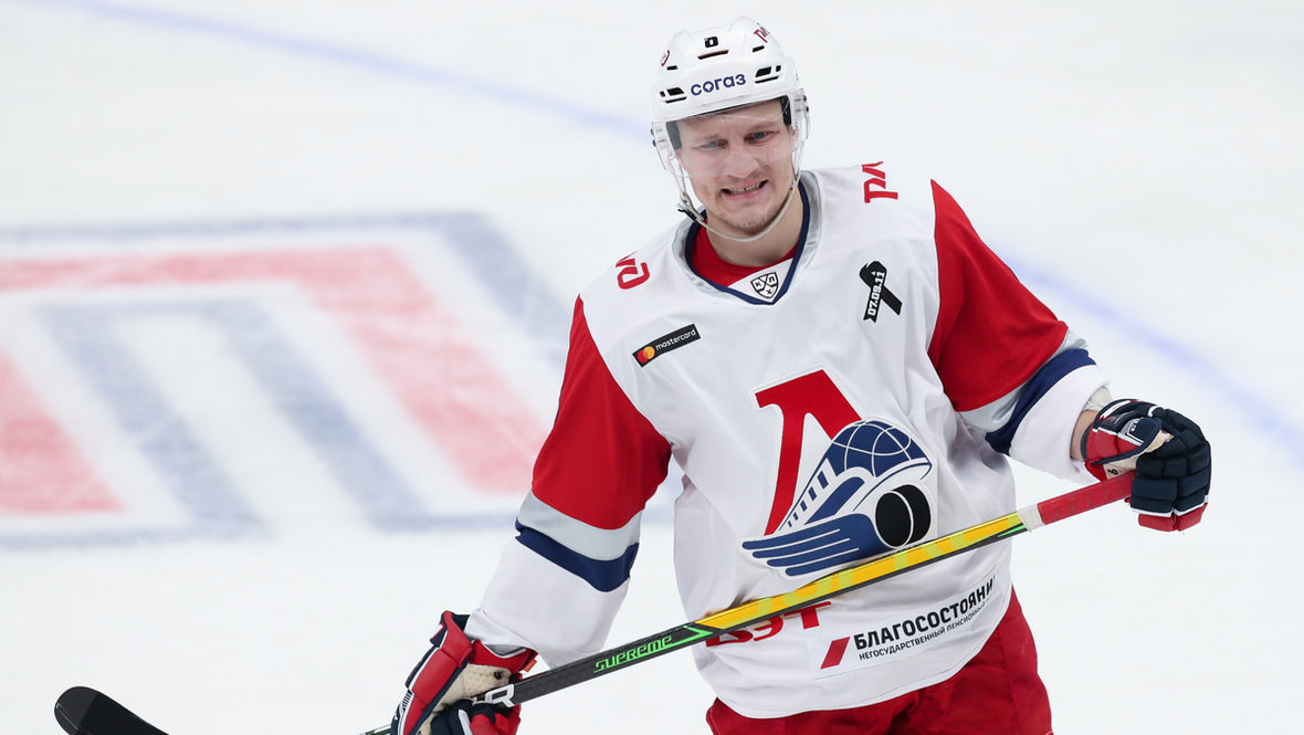    Теему Пулккинен в «Локомотиве» в 2020 году.Дарья Исаева