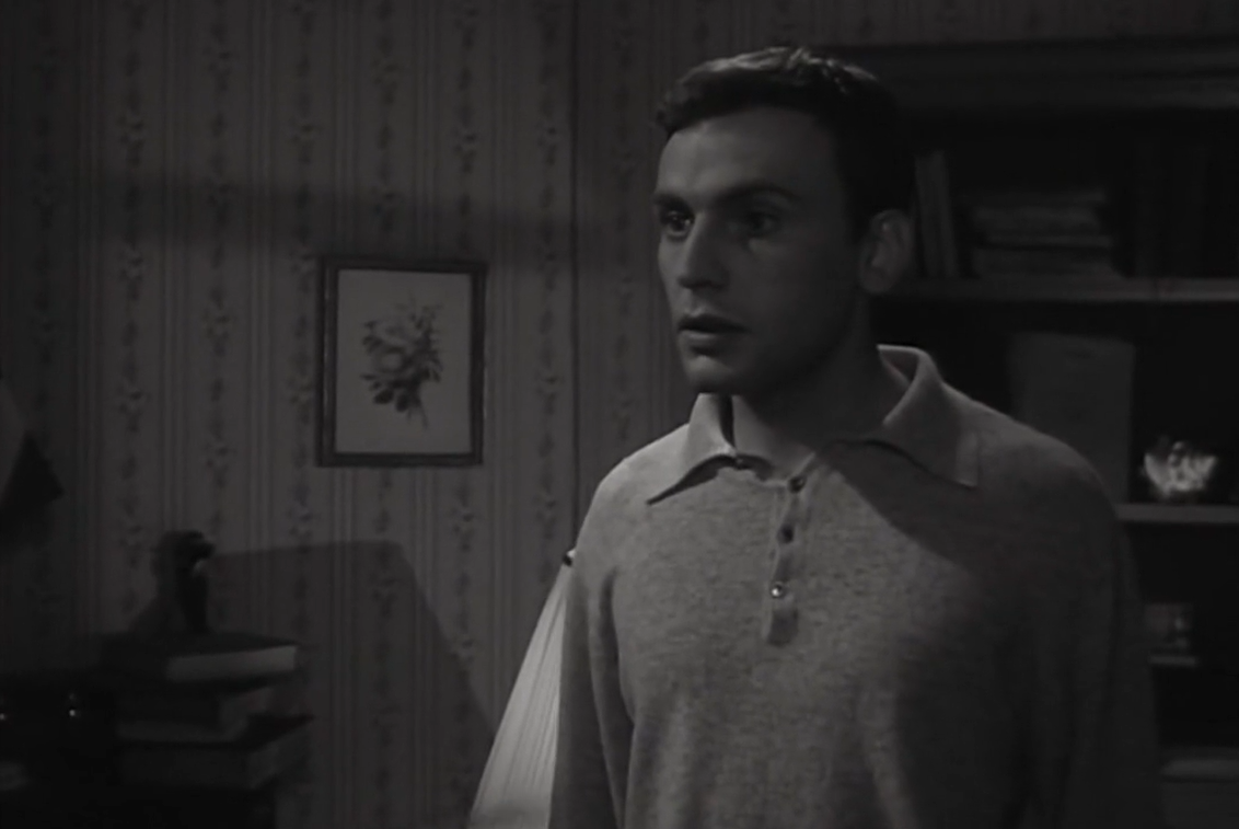 Жан-Луи Трентиньян. Кадр из "Опасных связей 1960" 